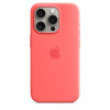 Etui silikonowe z MagSafe do iPhonea 15 Pro - guawa-9814801