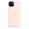 Etui silikonowe z MagSafe do iPhonea 15 Plus - jasnoróżowe-9814849