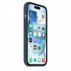 Etui silikonowe z MagSafe do iPhonea 15 - sztormowy błękit-9814898