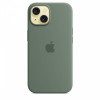 Etui silikonowe z MagSafe do iPhonea 15 - cyprysowe-9814928