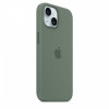 Etui silikonowe z MagSafe do iPhonea 15 - cyprysowe-9814931