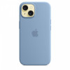 Etui silikonowe z MagSafe do iPhonea 15 - zimowy błękit-9814935