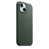 Etui z tkaniny FineWoven z MagSafe do iPhonea 15 - wieczna zieleń-9814980