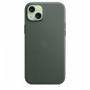 Etui z tkaniny FineWoven z MagSafe do iPhonea 15 Plus - wieczna zieleń-9815436