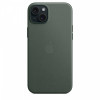 Etui z tkaniny FineWoven z MagSafe do iPhonea 15 Plus - wieczna zieleń-9815437