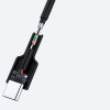 CB-CD30 nylonowy kabel USB C - USB A | 0.9m | 3A | 60W PD | 20V-9818395