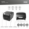 Biurkowa drukarka etykiet, termiczna, 200dpi, USB 2.0, RS-232, Ethernet-9818599