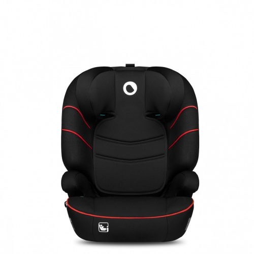 Fotelik samochodowy Hugo I-Size Sporty Black Red 15-36 kg