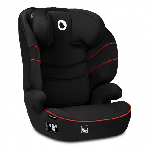 Fotelik samochodowy Hugo I-Size Sporty Black Red 15-36 kg-9810246