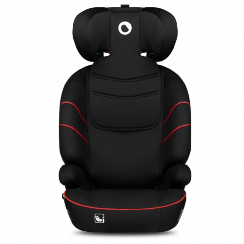 Fotelik samochodowy Hugo I-Size Sporty Black Red 15-36 kg-9810247