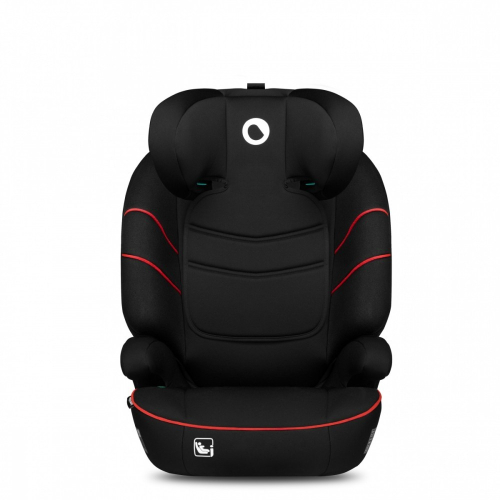 Fotelik samochodowy Hugo I-Size Sporty Black Red 15-36 kg-9810249