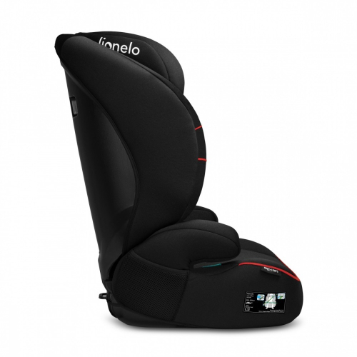 Fotelik samochodowy Hugo I-Size Sporty Black Red 15-36 kg-9810250
