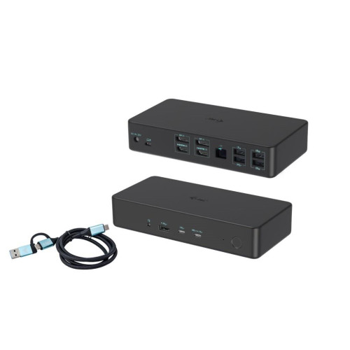 Stacja dokująca USB 3.0 / USB-C / Thunderbolt 3 Professional Dual 4K Display Docking Station Generation 2 + Power Delivery 100W -9810485