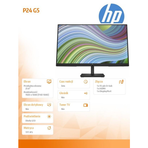 Monitor P24 G5 FHD 64X66AA-9810996