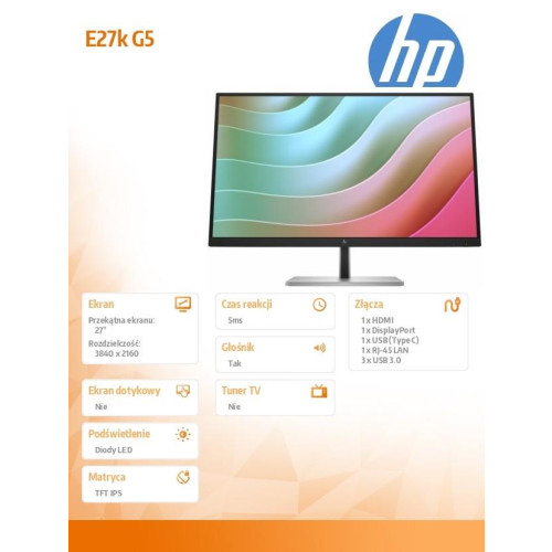 Monitor E27K G5 4K 6N4C4AA-9811000