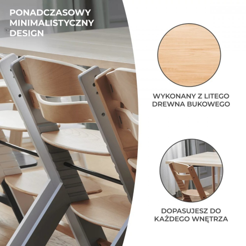 Krzesełko do karmienia ENOCK NATURAL-9811616
