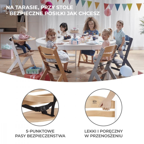 Krzesełko do karmienia ENOCK NATURAL-9811617