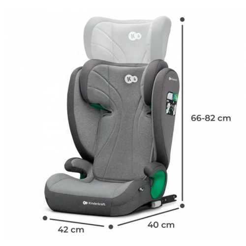 Fotelik samochodowy JUNIOR FIX 2 i-Size 100-150 cm ROCKET GREY-9811741