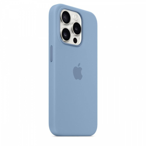 Etui silikonowe z MagSafe do iPhonea 15 Pro - zimowy błękit-9814823