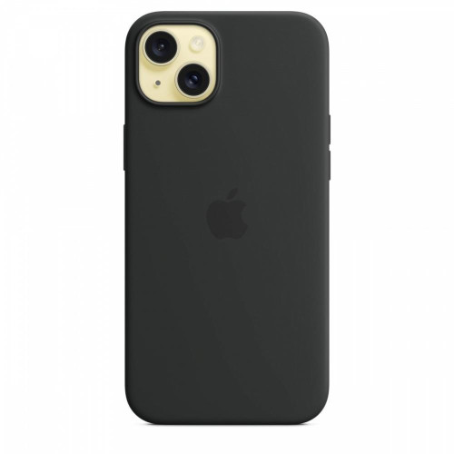 Etui silikonowe z MagSafe do iPhonea 15 Plus - czarne-9814832