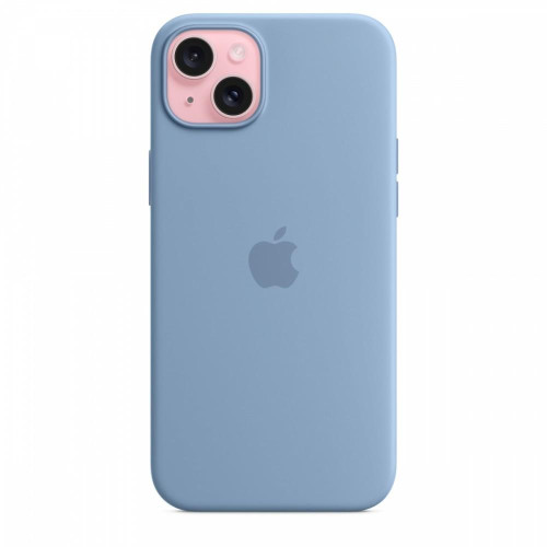 Etui silikonowe z MagSafe do iPhonea 15 Plus - zimowy błękit-9814866