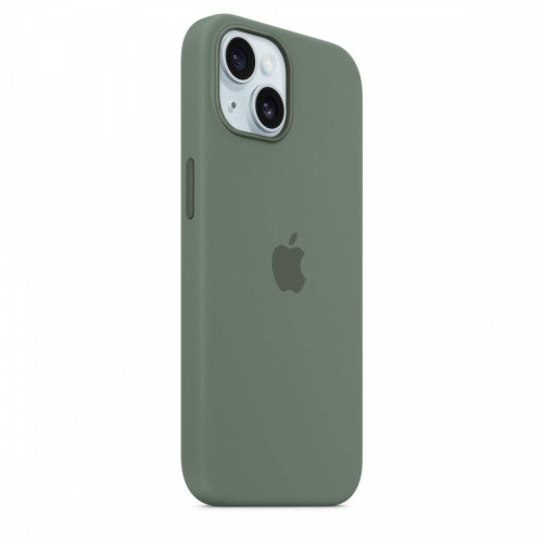 Etui silikonowe z MagSafe do iPhonea 15 - cyprysowe-9814931