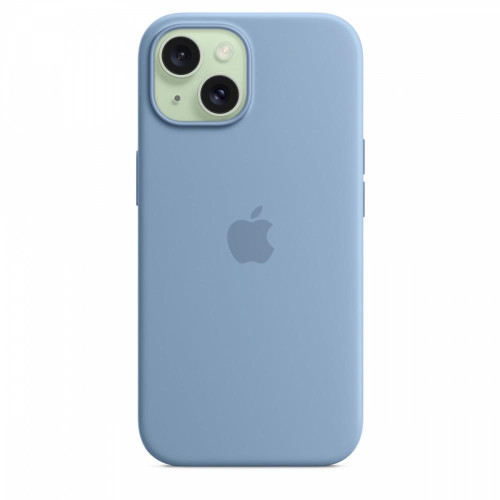 Etui silikonowe z MagSafe do iPhonea 15 - zimowy błękit-9814936