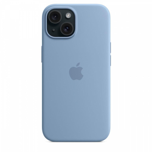 Etui silikonowe z MagSafe do iPhonea 15 - zimowy błękit-9814937