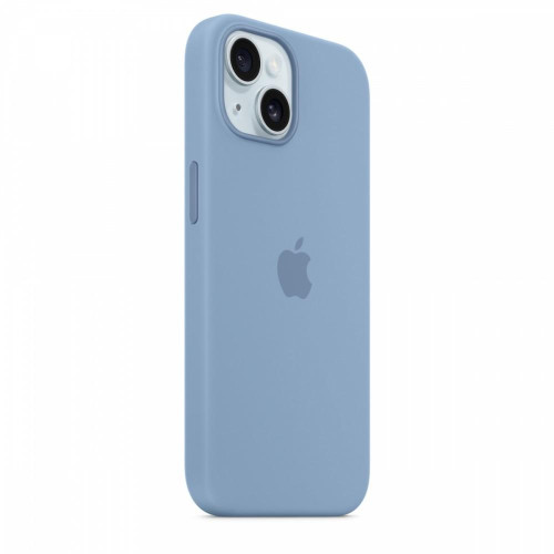 Etui silikonowe z MagSafe do iPhonea 15 - zimowy błękit-9814938