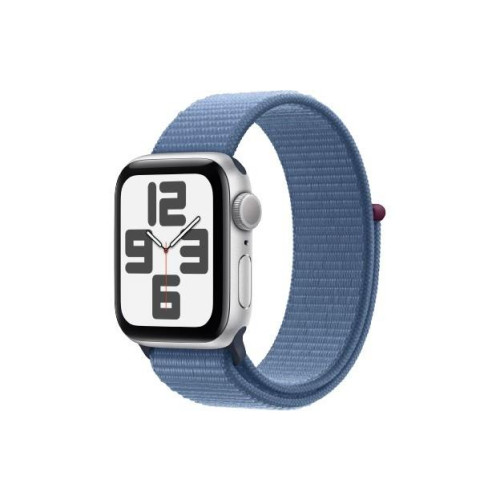 Watch SE GPS, 40mm Koperta z aluminium w kolorze srebrnym z opaską sportową w kolorze zimowego błękitu-9815007