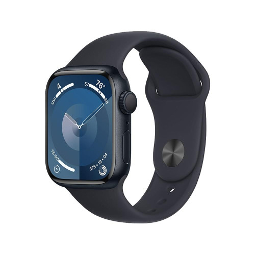 Watch Series 9 GPS, 45mm Koperta z aluminium w kolorze północy z paskiem sportowym w kolorze północy - S/M-9815032