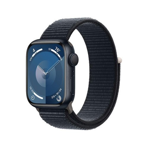 Watch Series 9 GPS, 45mm Koperta z aluminium w kolorze północy z opaską sportową w kolorze północy-9815034