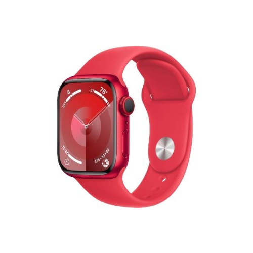 Watch Series 9 GPS + Cellular, 41mm Koperta z aluminium z edycji (PRODUCT)RED z paskiem sportowym z edycji (PRODUCT)RED