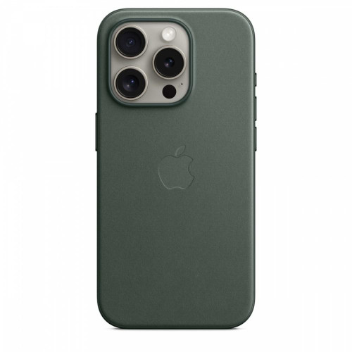 Etui z tkaniny FineWoven z MagSafe do iPhonea 15 Pro - wieczna zieleń-9815417