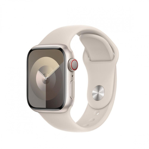 Pasek sportowy w kolorze księżycowej poświaty do koperty 41 mm - rozmiar S/M-9815510