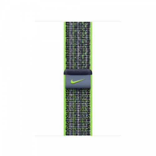 Opaska sportowa Nike w kolorze jasnozielonym/niebieskim do koperty 41 mm-9815791