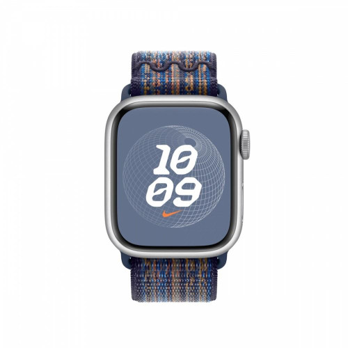 Opaska sportowa Nike w kolorze sportowego błękitu/pomarańczowym do koperty 41 mm-9815796