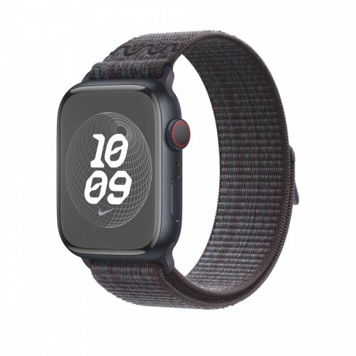Opaska sportowa Nike w kolorze czarnym/niebieskim do koperty 45 mm-9815935