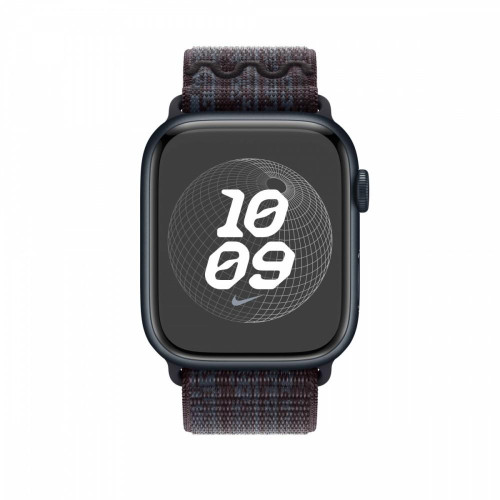Opaska sportowa Nike w kolorze czarnym/niebieskim do koperty 45 mm-9815936