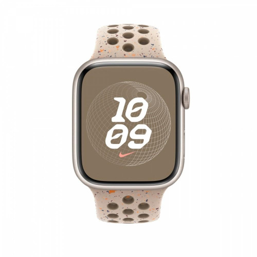 Pasek sportowy Nike w kolorze pustynnego kamienia do koperty 45 mm - M/L-9815963