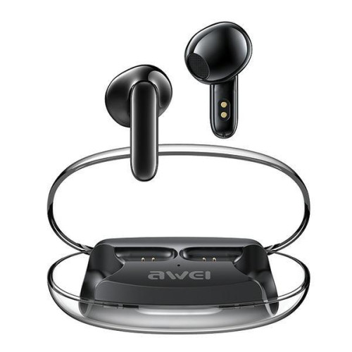Słuchawki Bluetooth 5.3 T85 ENC TWS czarne -9817261