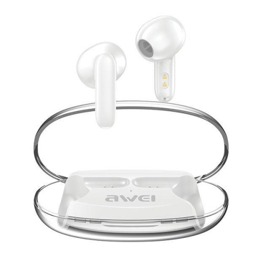 Słuchawki Bluetooth 5.3 T85 ENC TWS białe -9817262