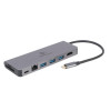 Hub USB-C do HDMI 1xUSB-C GbE 2xUSB-A Card PD-9824807