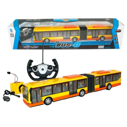 Autobus żółty R/C światło