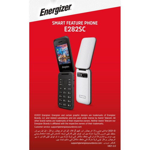 Telefon E282SC DualSIM 512MB RAM 4GB srebrny-9820410