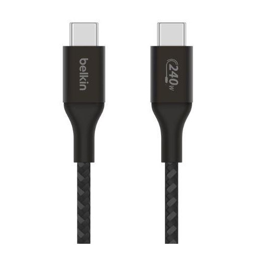 Kabel BoostCharge USB-C/USB-C 240W 1m czarny -9821823