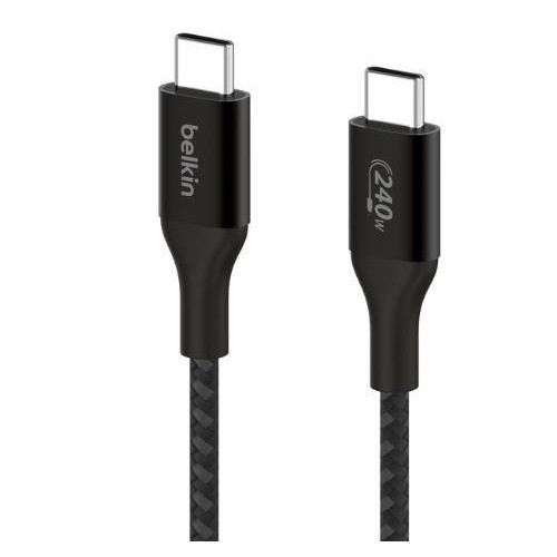 Kabel BoostCharge USB-C/USB-C 240W 1m czarny -9821825