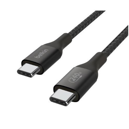 Kabel BoostCharge USB-C/USB-C 240W 2m czarny -9821837