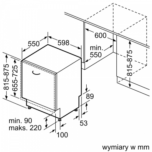 Zmywarka SMV2HVX02E 3 kosz-9821986