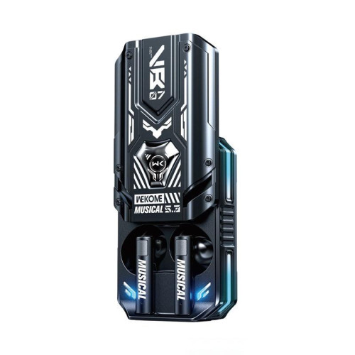 Słuchawki bezprzewodowe VB07 Mecha Series - Bluetooth V5.3 TWS z etui ładującym Czarne-9822810